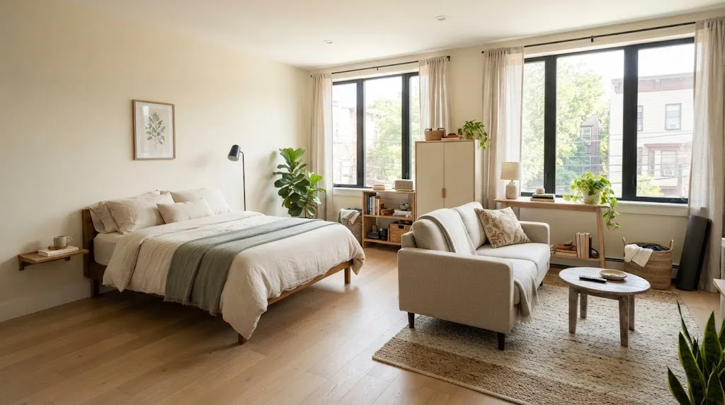 13 Studio Bed and Couch Layout Ideas for Every Floor Plan
