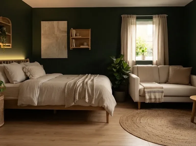 15 Small Room With Bed and Couch Ideas
