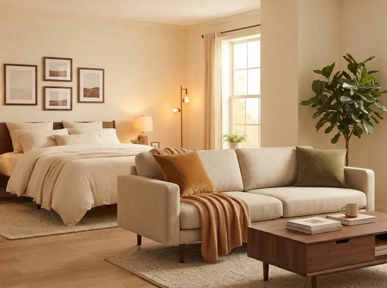 15 Cozy Studio Apartment Color Palette Ideas That Feel Warm