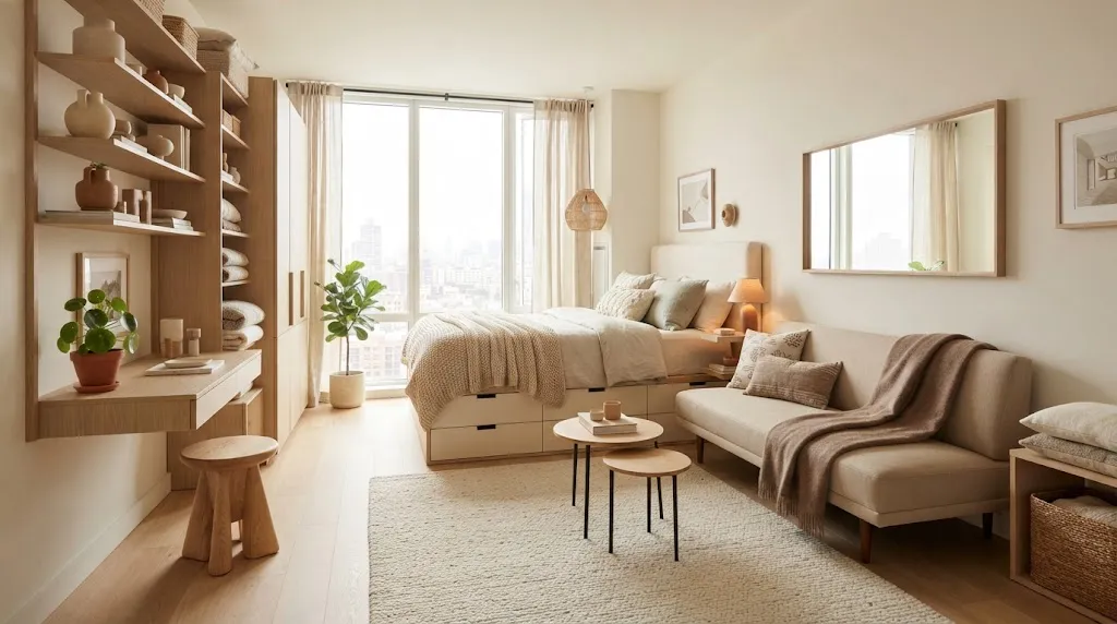 16 Micro Studio Apartment Ideas That Solve Your Biggest Space Problems