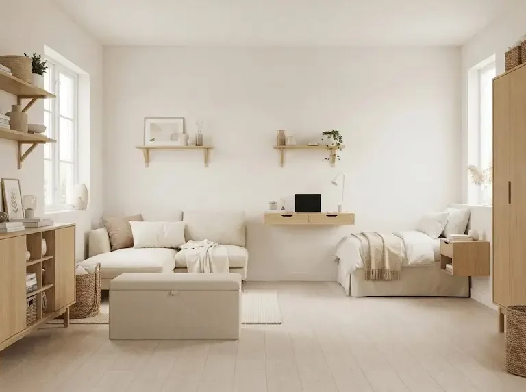 Clutter-Free Studio Apartment Ideas