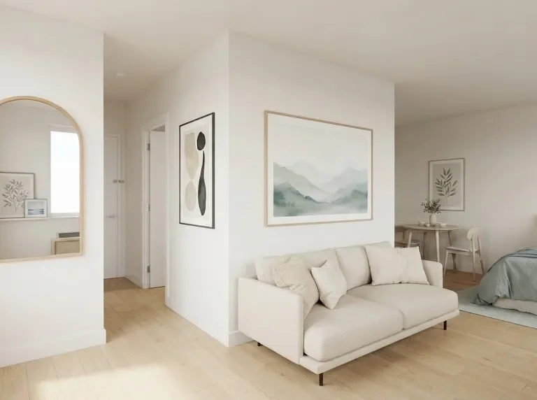 21 Studio Apartment Wall Art Ideas That Make It Feel Bigger