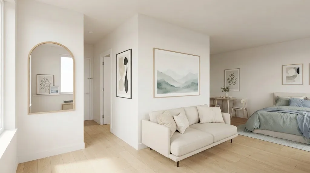 21 Studio Apartment Wall Art Ideas That Make It Feel Bigger