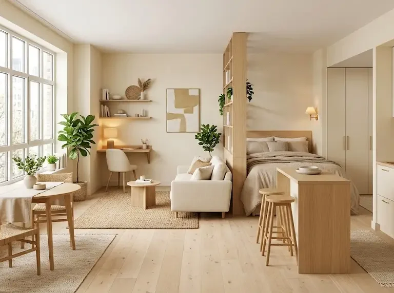 400 sq ft studio apartment layout ideas