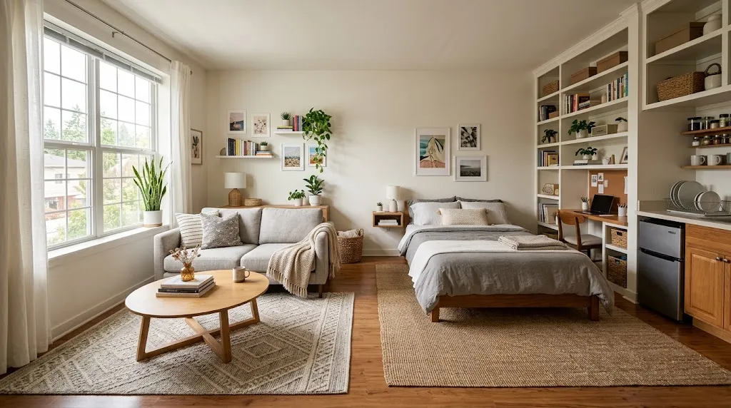 Studio Apartment Rug Mistakes