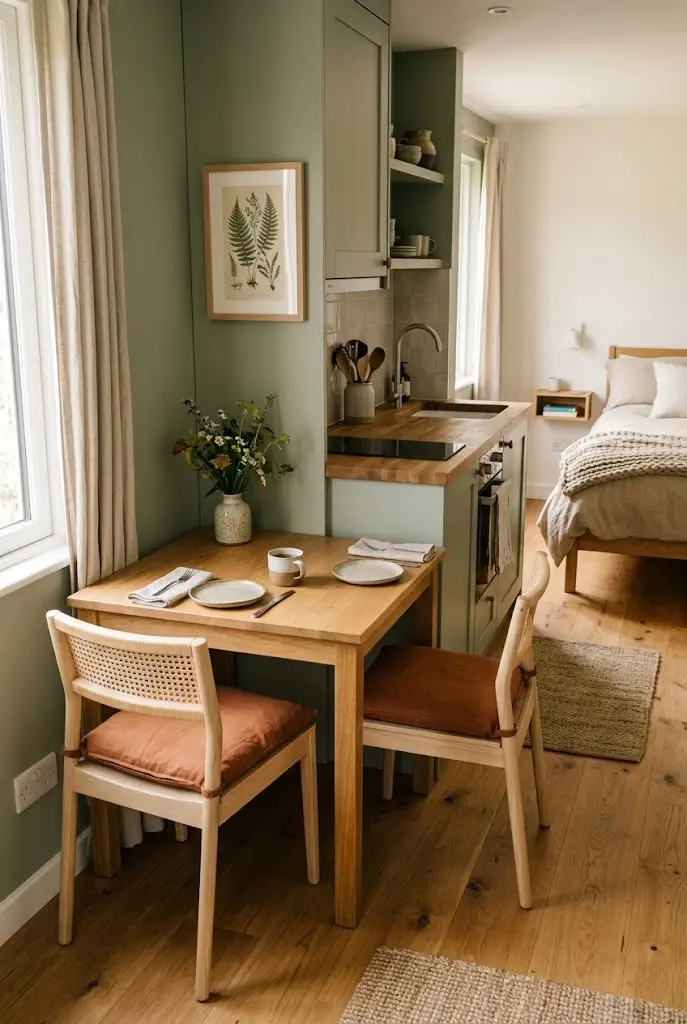 A Corner Dining Spot