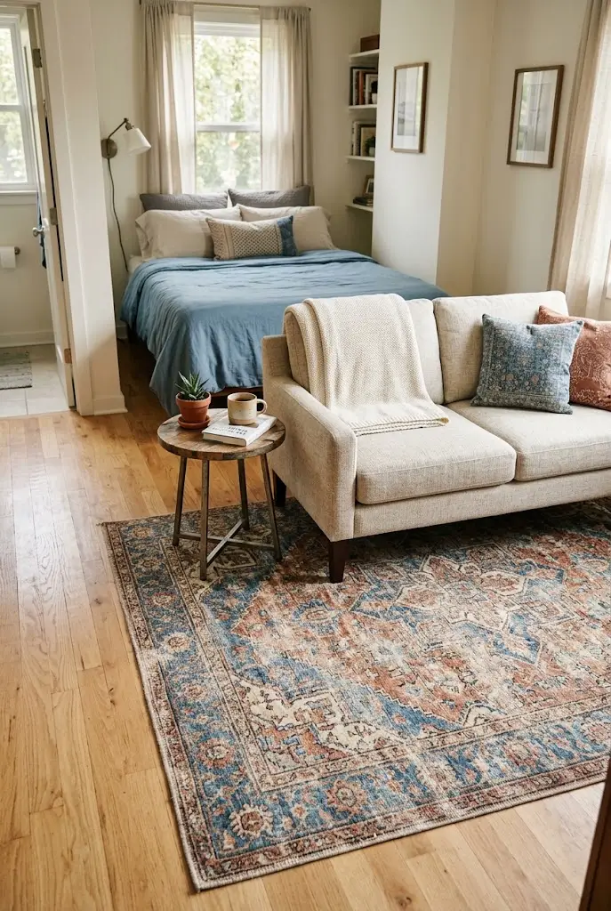 A Grounding Living Rug
