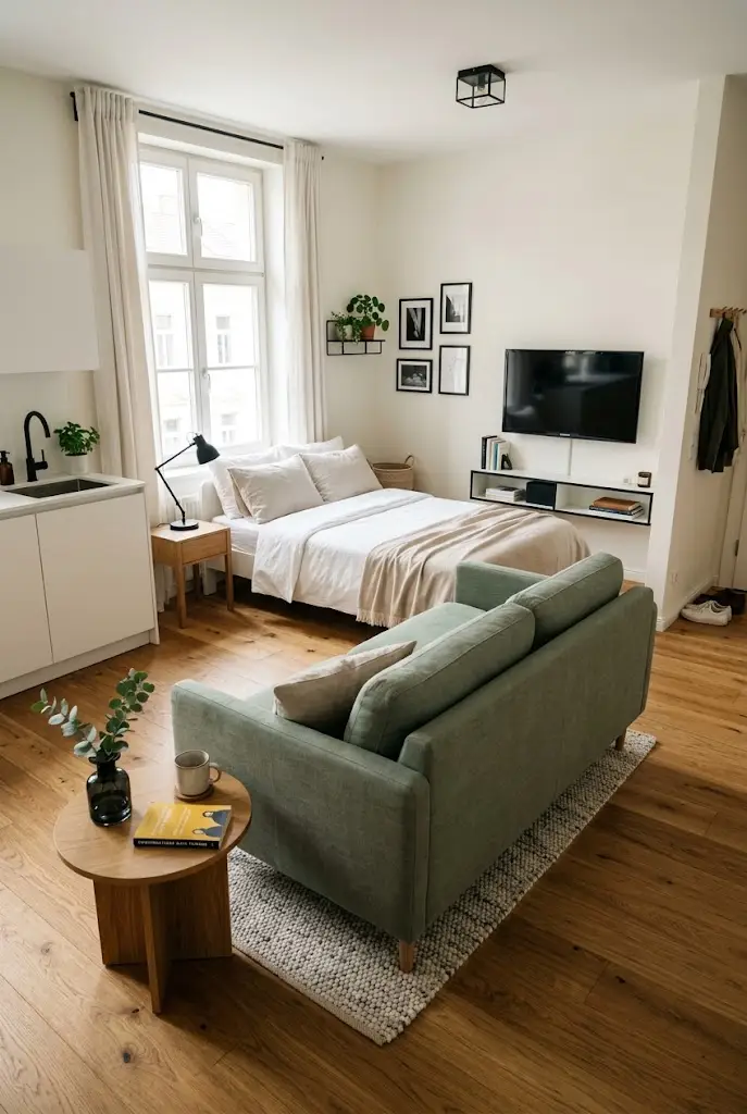 A Sofa Across the Room
