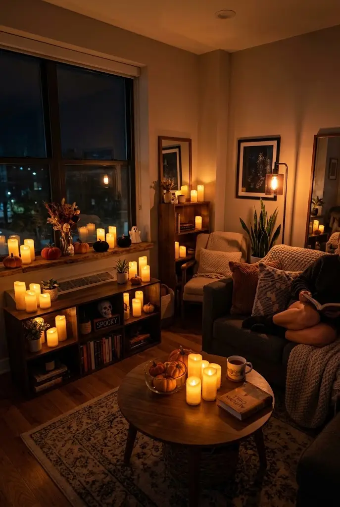 modern apartment halloween decor ideas