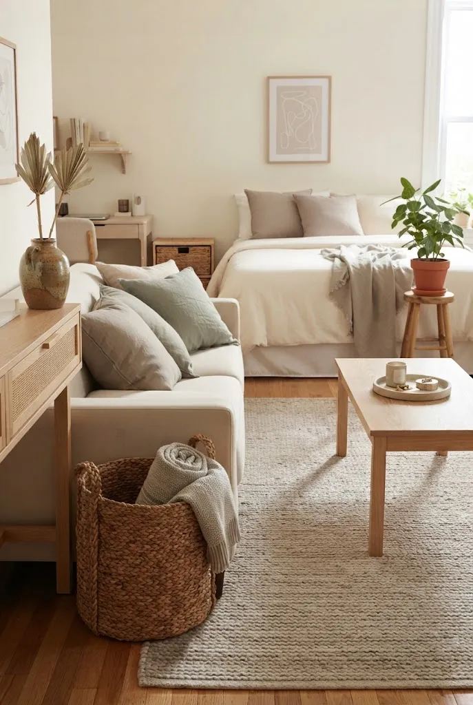 aesthetic studio apartment