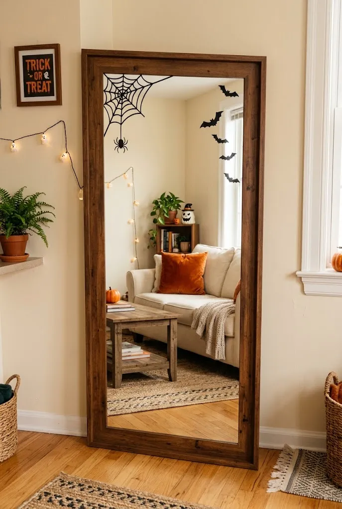 Add Removable Window Clings to Mirrors