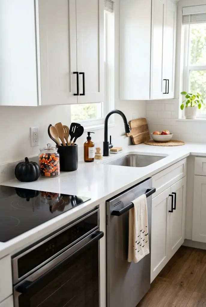 modern apartment halloween decor ideas