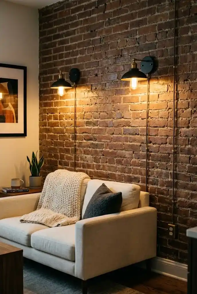 Add Warm Wall Sconces