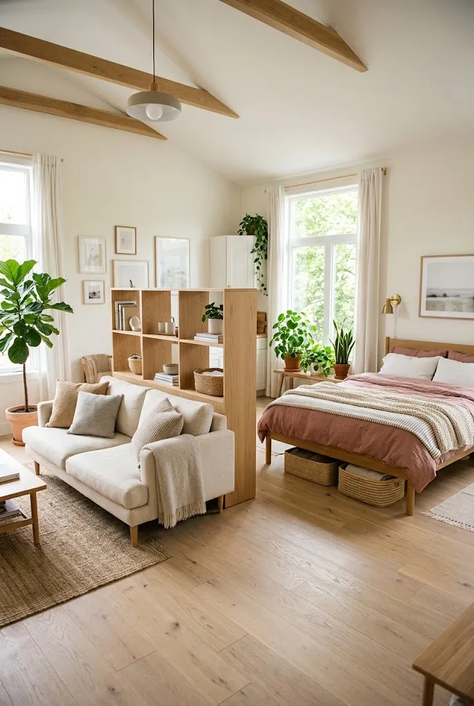 Airy Light Oak Divider