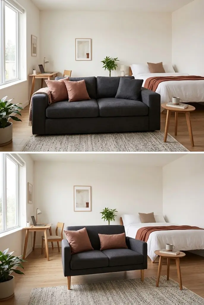 An Oversized Sofa