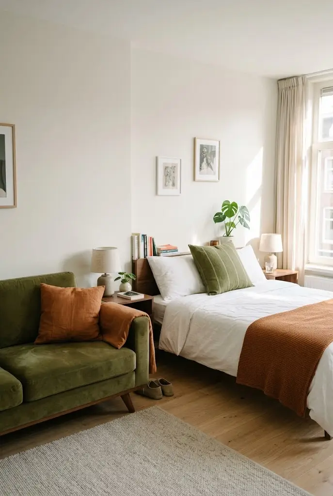 Bedding That Echoes Seating
