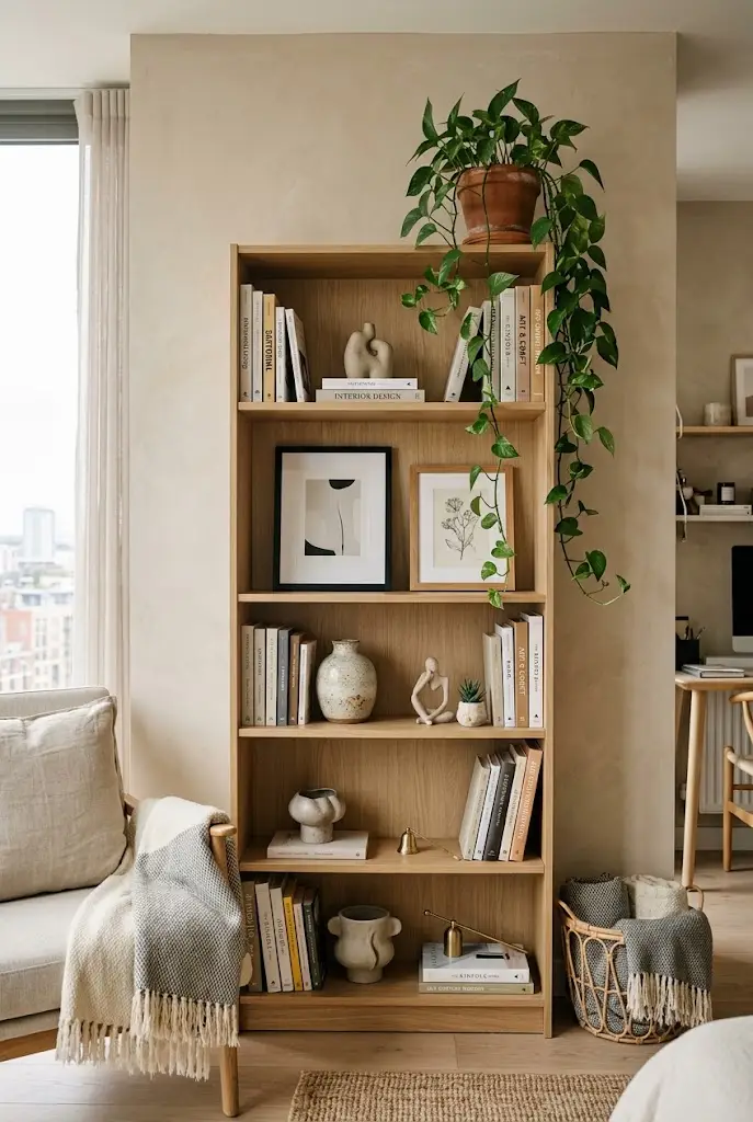 Bookshelf Plant Styling