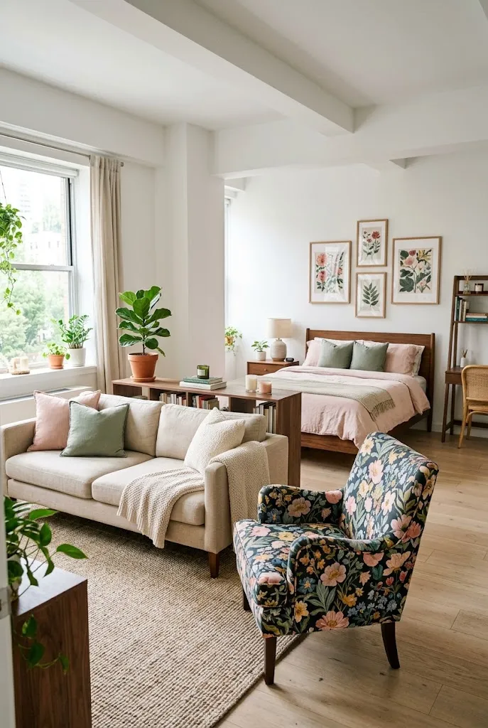 Botanical Floral Accent