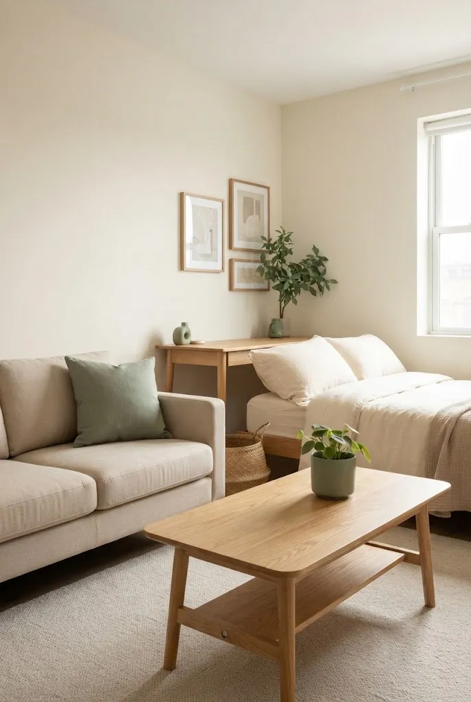 aesthetic studio apartment