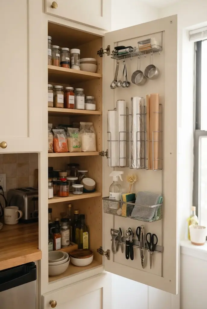Cabinet Door Storage