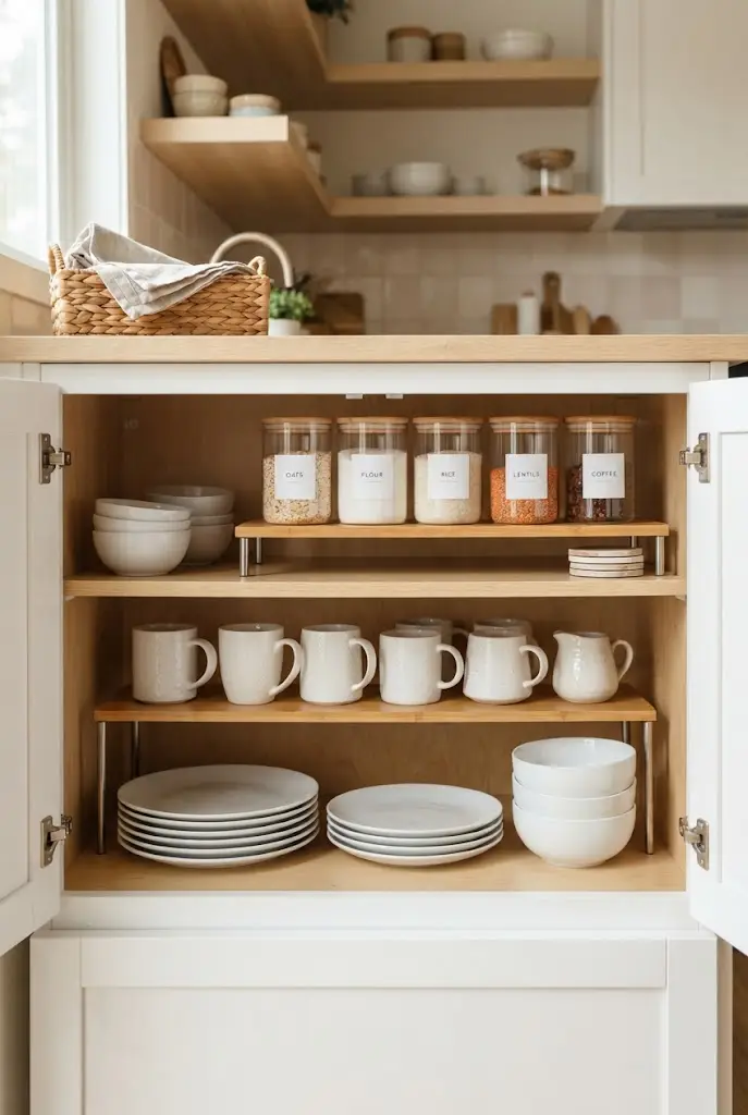 Cabinet Shelf Risers