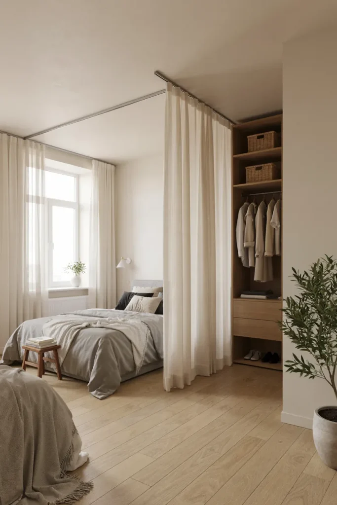 Ceiling Sheer Curtains