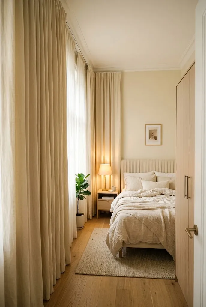 Ceiling-to-Floor Curtains
