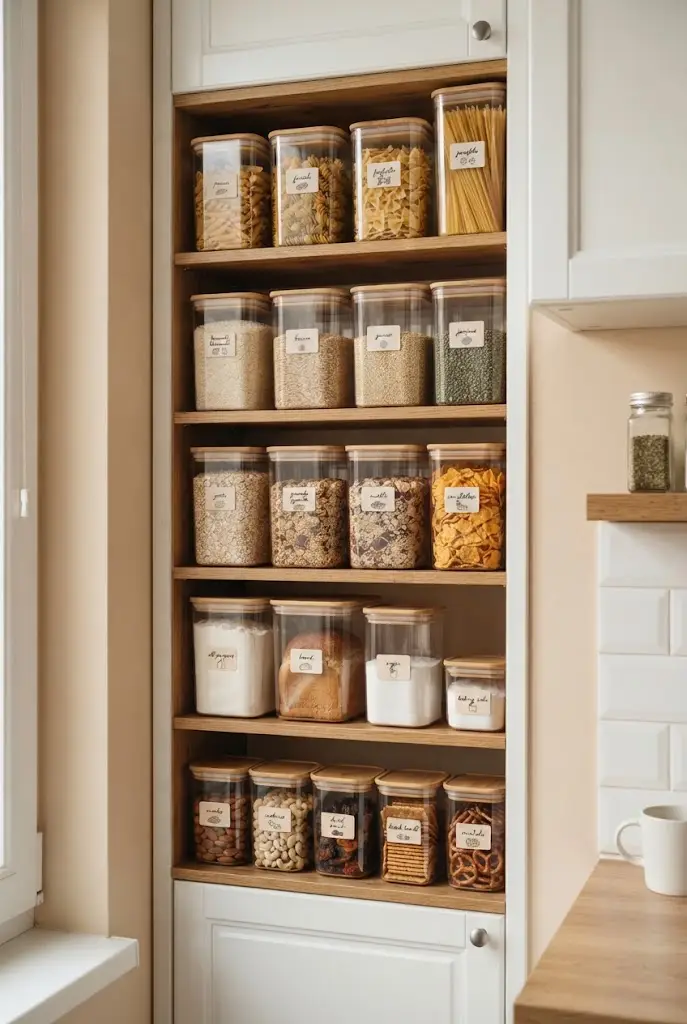 Clear Pantry Containers