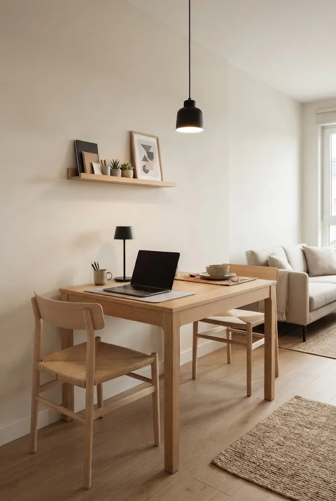 one bedroom apartment dining area ideas