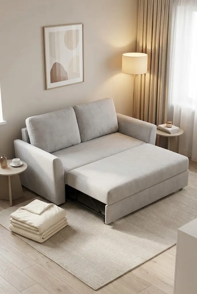 Compact Sleeper Sofa