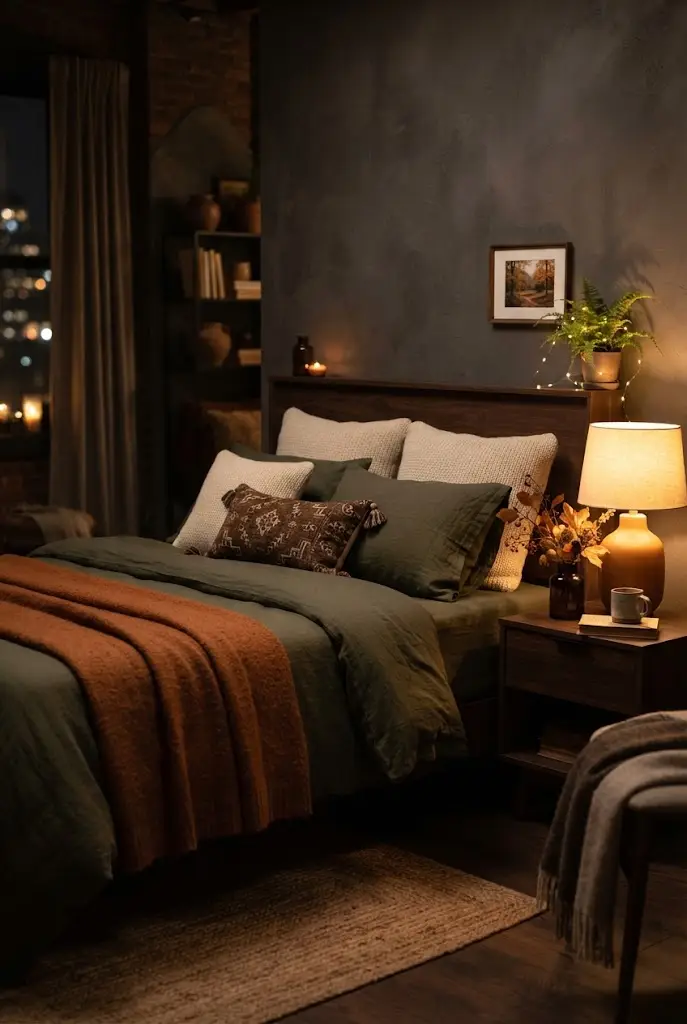 Cozy Fall Bed Area