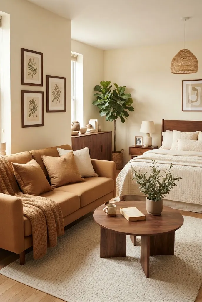 Cream, Caramel, and Walnut: A Classic Warm Color Palette