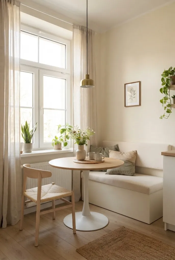 one bedroom apartment dining area ideas