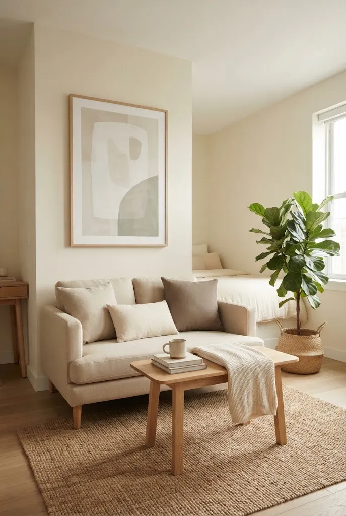 aesthetic studio apartment