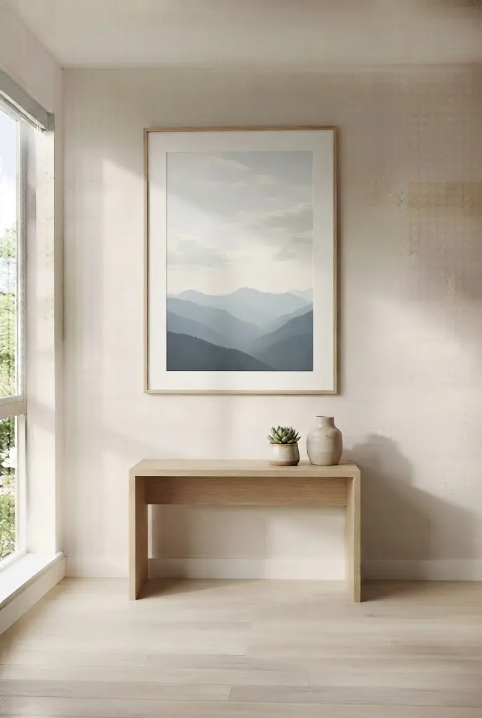 studio apartment wall art ideas
