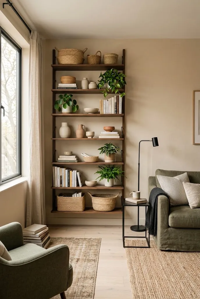 Curated Open Shelving