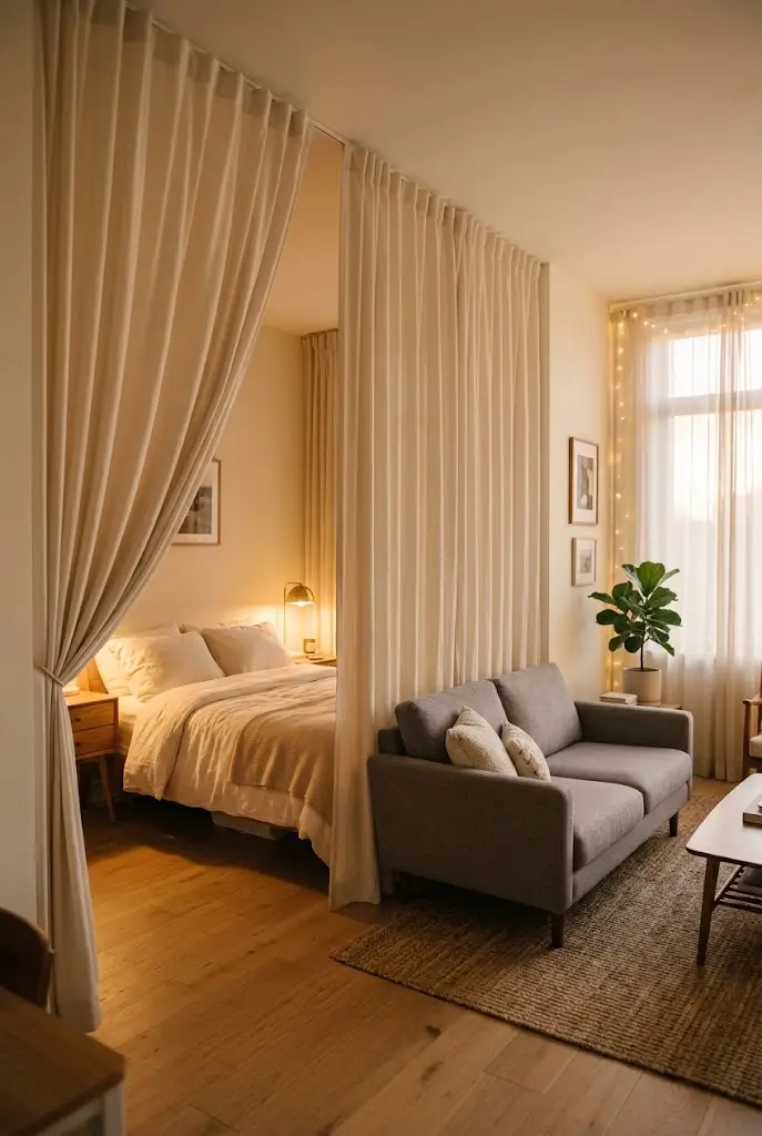 Curtain Bed Nook