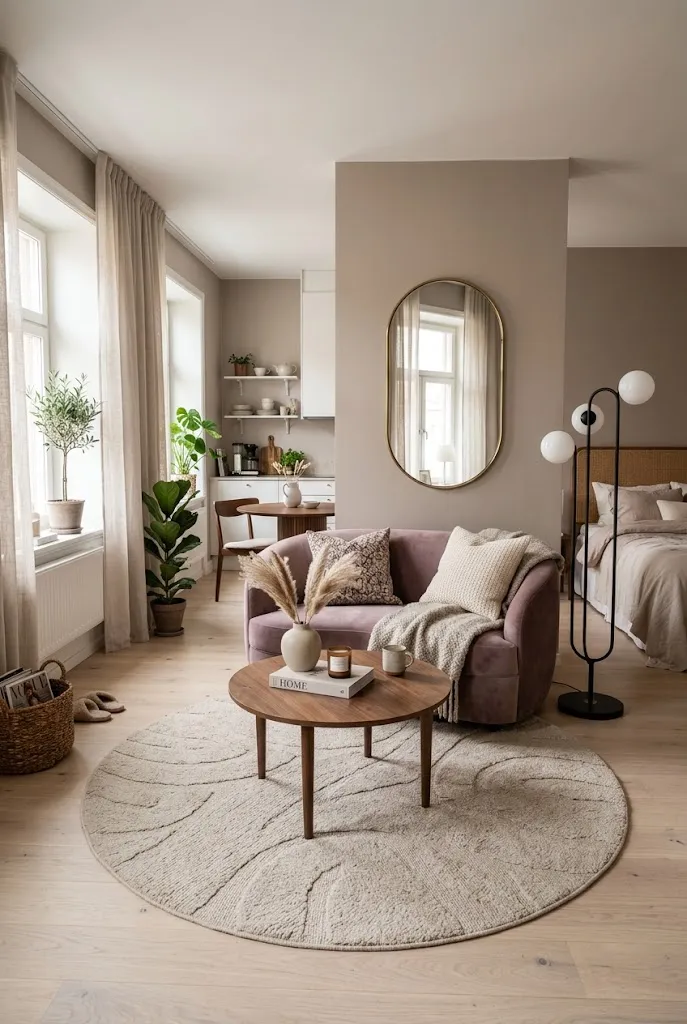 Curved Statement Sofa