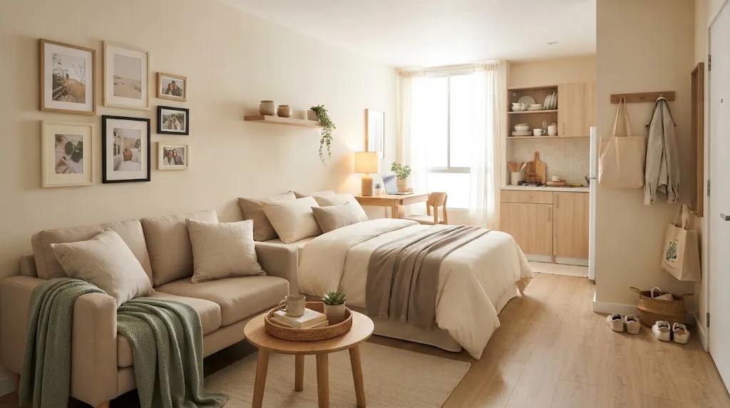 Decorate a Studio Apartment Cheaply With These 13 Weekend Projects