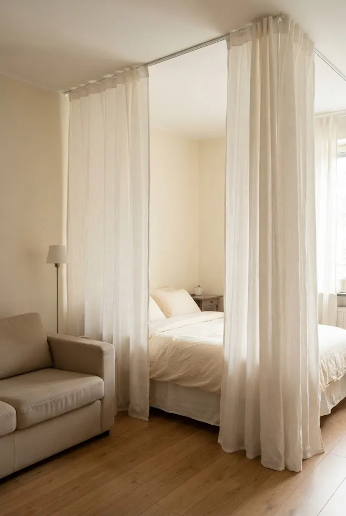 bed and couch in one room ideas