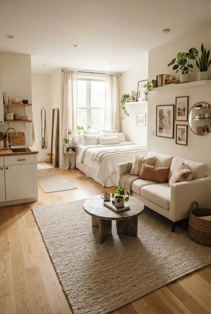Define the Living Area With a Rug