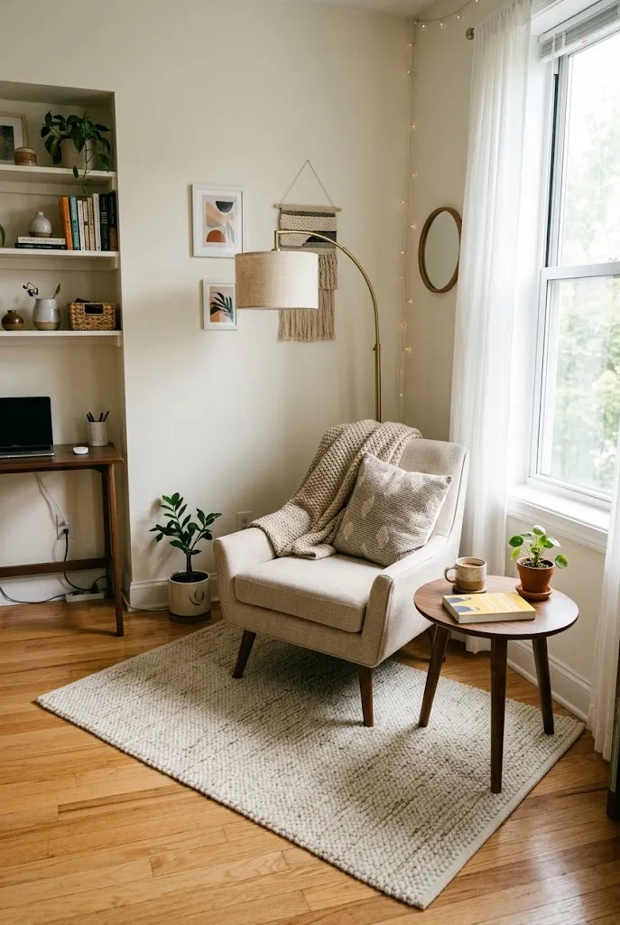 Diagonal Rug Placement