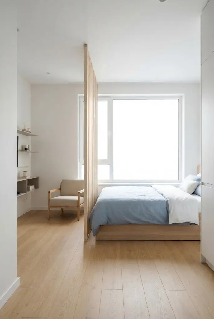 Divider Beside the Bed