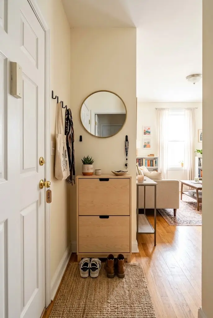 Entry Storage Zone
