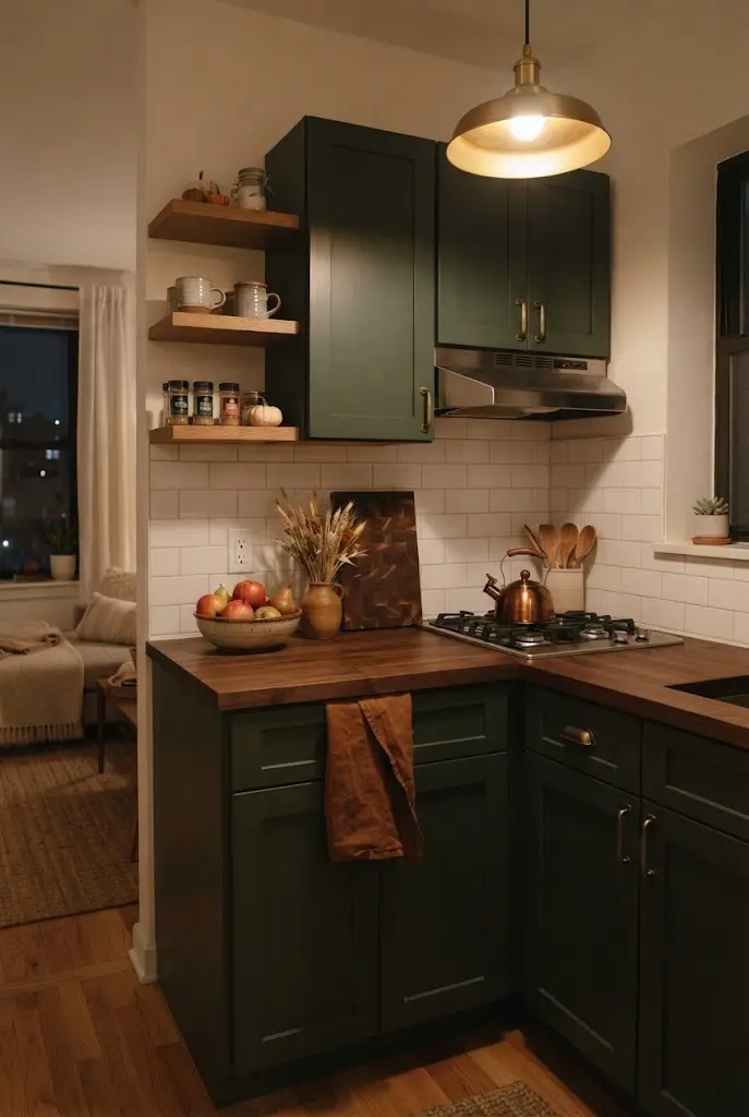 Fall Kitchen Styling