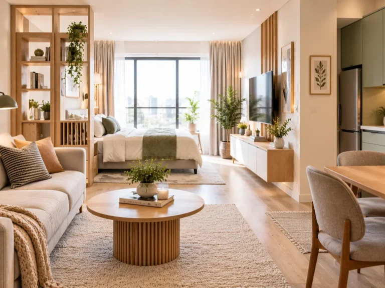 modern studio apartment layout ideas