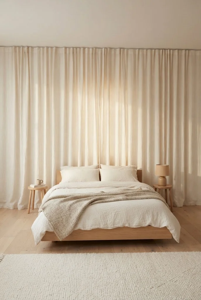 Floor-to-Ceiling Curtain Backdrop