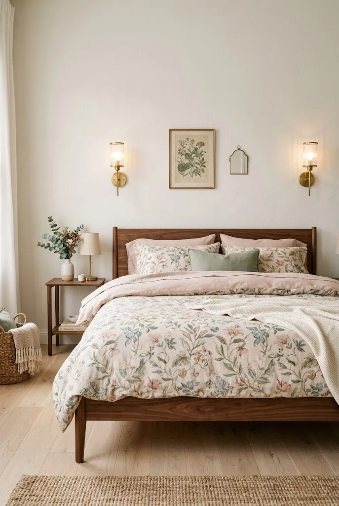 Floral Bedding Layer
