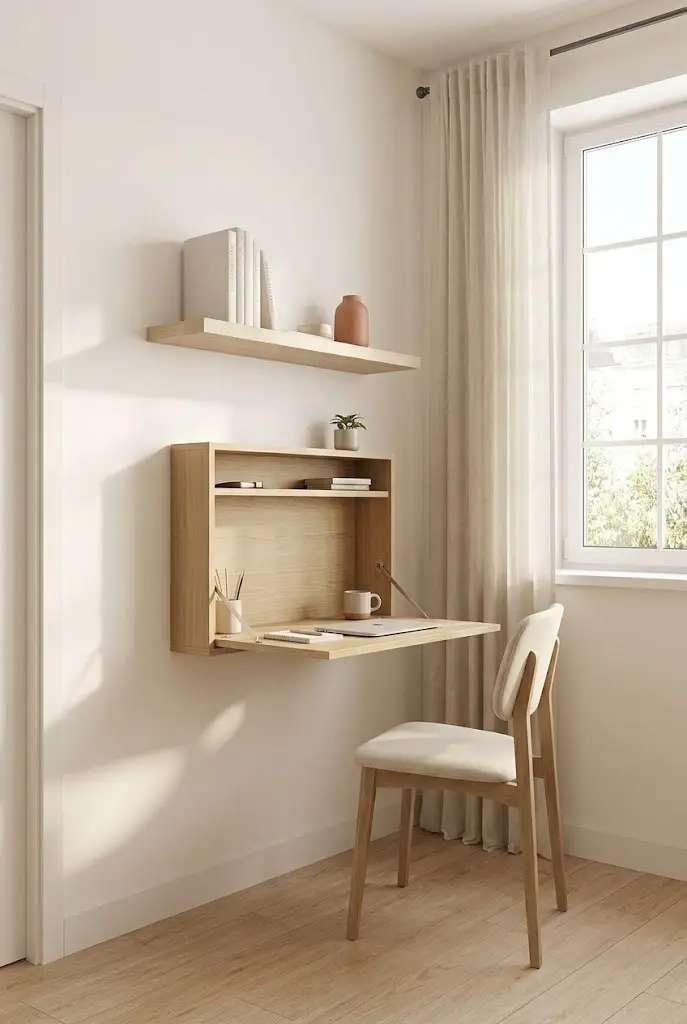 Fold-Down Desk