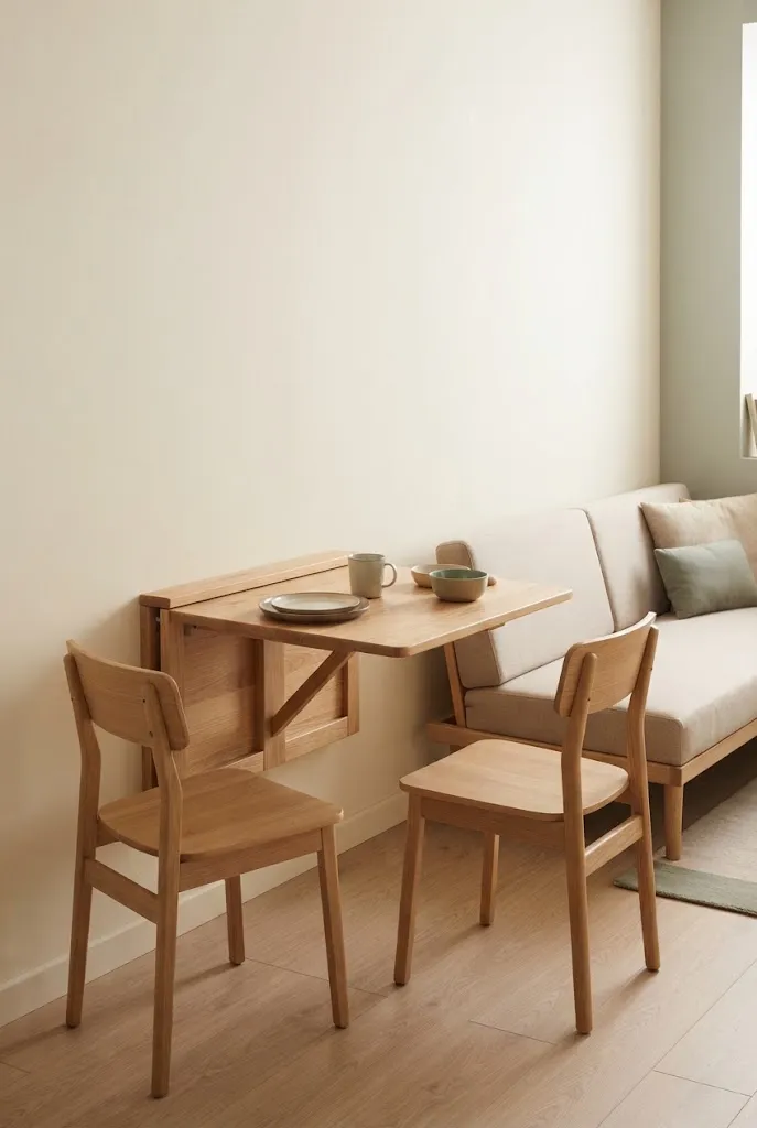 Try Foldable Furniture